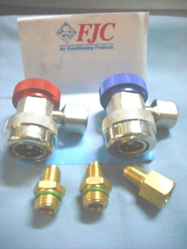R134a manual coupler conversion kit w/adapters fjc 6021 for sale