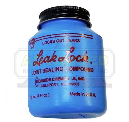 Free shipping! new supco hs10004 leak lock seal 4 oz brush top plastic jar hvac for sale