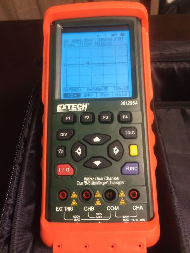 EXTECH INSTRUMENTS 381295A Dual Ch Multiscope 5MHZ Meter
