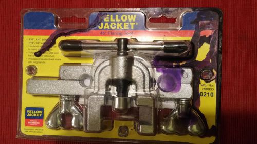 Yellow jacket 45 degree flaring tool for sale