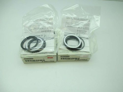 LOT 2 NEW ATLAS 4A20S000S CYLINDER ROD SEAL KIT 2IN A91 D386607