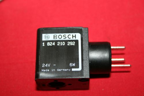 NEW Bosch Rexroth Solenoid Valve Coil 24VDC - 1 824 210 292 - 1824210292 - BNWOB