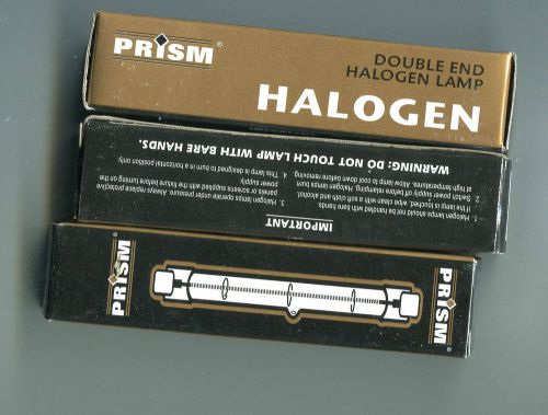(8)   Prism 150 Watt Halogen Double Ended Halogen Lamp   NEW