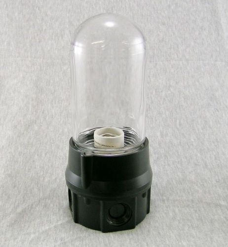 PG CO Industrial Explosion Proof base and Glass Light Bulb Cover Globe Steampunk