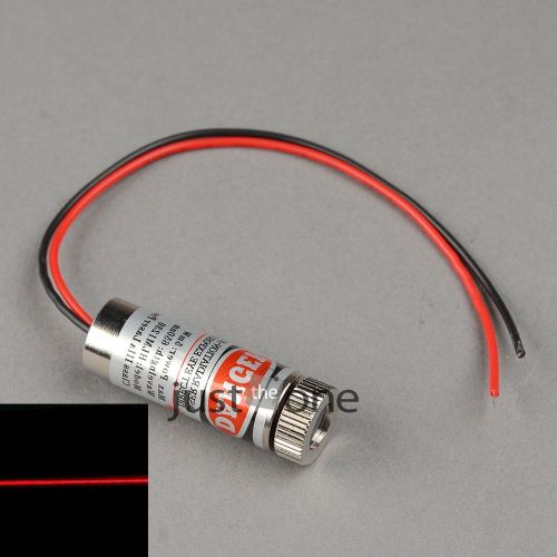 Utility 5mw red laser line module focus cross stripe lens laser head adjustable for sale