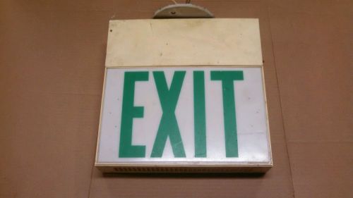 Chloride 871c combo emergency light exit sign 120volt  42w for sale