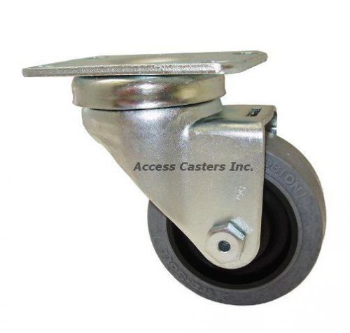 30AXYS  3&#034; Anti-Static Swivel Caster, TPR Non-Marking Wheel, 200 lbs Capacity
