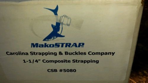 CAROLINA pallet strapping composite Makostrap Mako Strap 3500 lb 1 1/4&#034;x 1540 ft