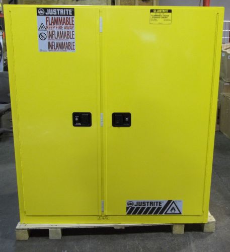 Justrite Flammable Liquid Paint Safety Storage Cabinet 115 Gallon 899260
