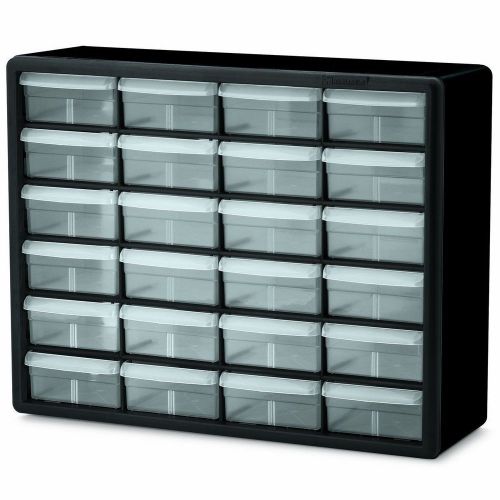 24 Drawer Plastic NEW Akro-Mils 10124 Parts Storage Hardware and Craft Cabinet