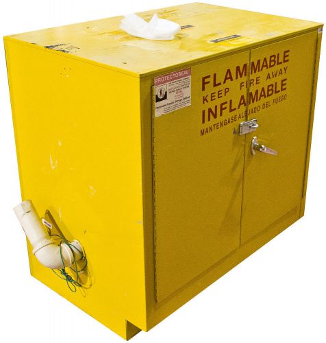 Protectoseal 5535L Safety Flammable Liquids Storage Cabinet, 30 Gal