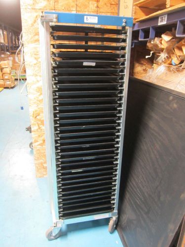 Bliss Chrome Product Tall Rack with 30 Trays