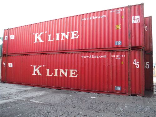 45 ft high cube shipping container for sale