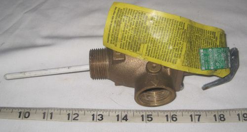 Watts 140x 5 temperature &amp; pressure safety relief valve for sale