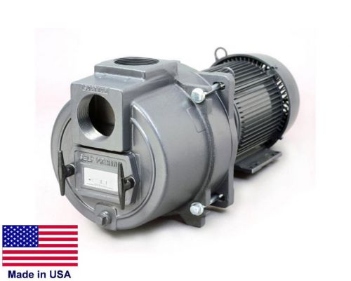 Trash &amp; sewage pump commercial - 10 hp - 230/460v - 3 ph - 23,400 gph - 3&#034; ports for sale