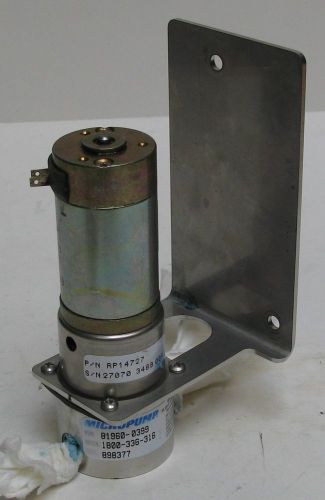 Videojet Micropump Electric Motor Ink Pump w/ Mounting Plate RP14727 300PSI USG