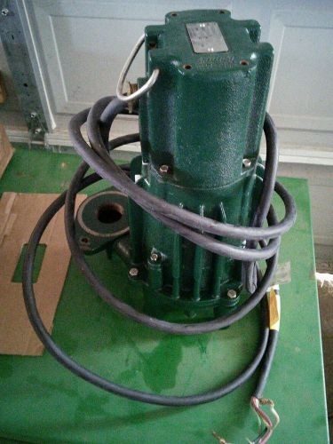 ZOELLER J189-D 200 volt 13.2 amp 2 hp 3 phase effluent pump
