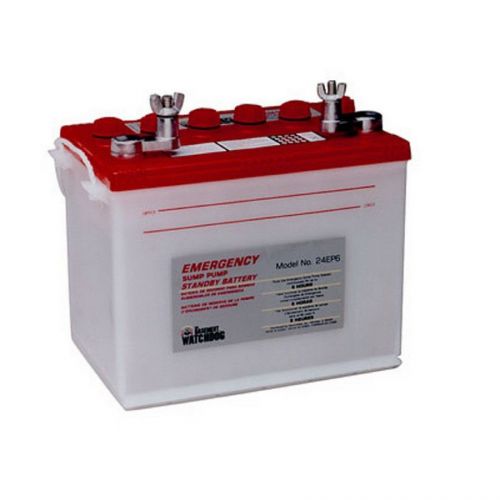 Basement watchdog 6-hour 140a deep cycle sump pump emergency battery for sale