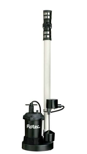 Flotec fprp3250c easy sump 1/2 hp pre-plumbed sump pump for sale
