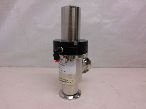 Nor-cal high vacuum kf40 pneumatic angle valve esvp-1502-nwb for sale