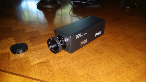 USED SONY XC-711 CCD Security Camera Module W/ Computar TV Lense 16mm 1:1.4