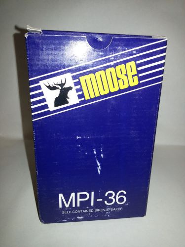 Moose MPI-35 siren