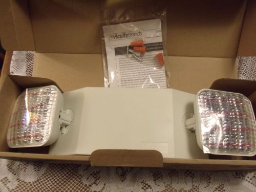 Lithonia  led emergencyt light -  square head 2 w/battery for sale