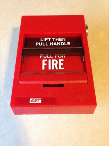 Est siga-27 f8 dual action fire alarm pull station for sale