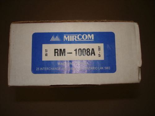 MIRCOM RM-1008 NEW
