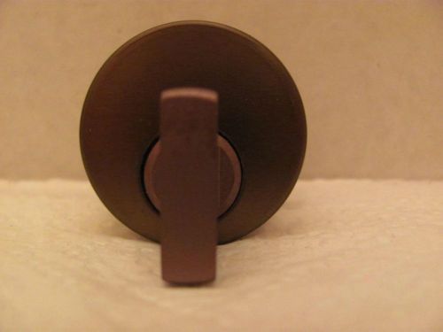 Ilco brass mortise cylinder / 1 1/8&#034; length / keyway - thumbturn  / finish-dura for sale