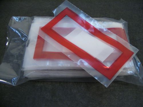 Tidel Tacc II R/A/CII/Sentinel Safe Reusable Drop Envelopes Red