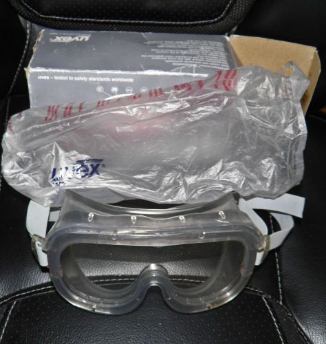 Uvex Clear Splashguard Indirect Vent Anti-Fog Lens H9305 CVA-S350 Safety Goggles