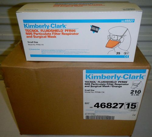 Kimberly Clark Fluidshield N95 Particulate Filter Respirator Surgical Mask CASE