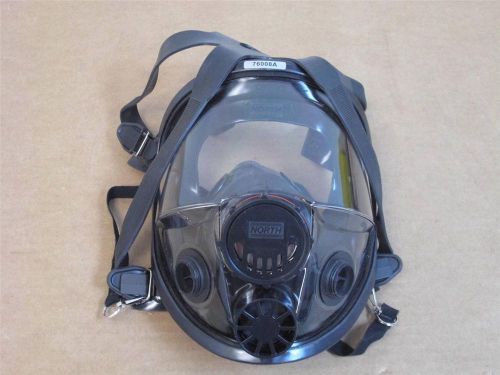 North 76008a  size medium/large full face respirator (mask only) for sale