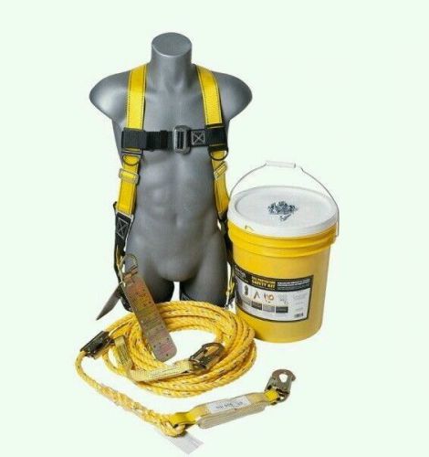 Guardian rooftop safety kit fall protection full body harness for sale