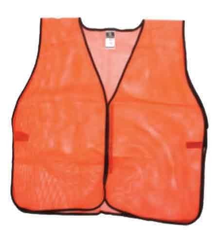 SE EP14 NEON ORANGE POLYESTER MESH SAFETy VEST