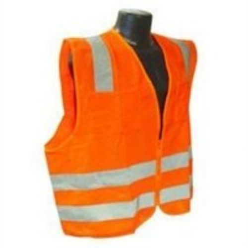 NEW Radians SV8OSXL Class 2 Solid Safety Vests  Orange  Extra Large