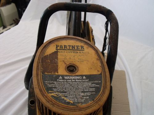 VINTAGE &#039;&#039;PARTNER POWER CUTTER K 650 FOR PARTS MODEL 5010217