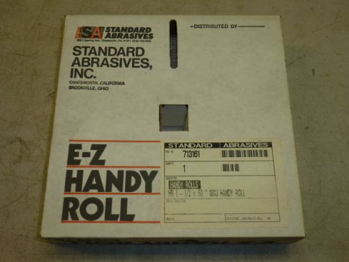 Standard abrasives 1-1/2&#034; x 50 yd emery cloth e-z handy roll sandpaper, 180-grit for sale