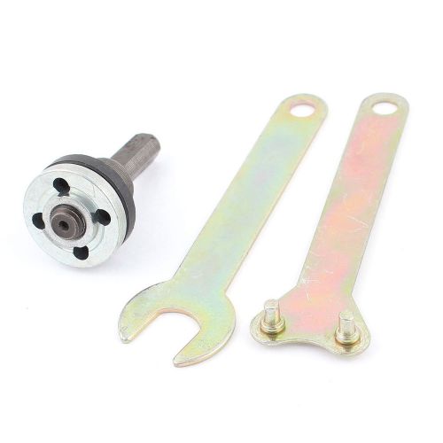 3 in 1 10mm Thread Angle Grinder Shaft Spindle Adapter + Spanner