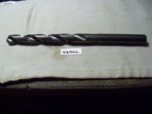 (#4290C) Resharpened Machinist USA Made 41/64 Inch Straight Shank Drill