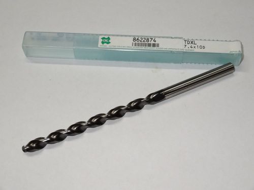 Osg 7.4mm 0.2913&#034; wxl fast spiral taper long length twist drill cobalt 8622874 for sale