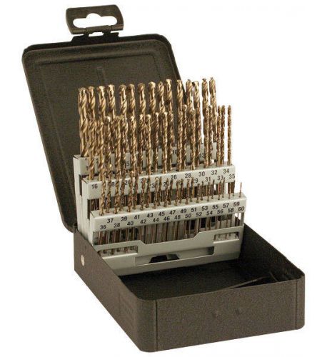 Precision dormer c60r18co jobbers length twist drill set, size: #1 to #60 for sale