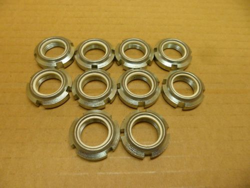 Bearing lock nut n8247-407 m17-1.0 lot of 10 lock nuts nos for sale