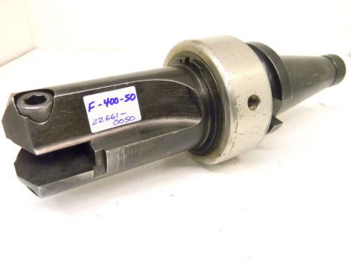 USED AMEC NMTB-50 SERIES &#034;F&#034; SPADE HOLDER DRILL with COOLANT RING 22661-0050