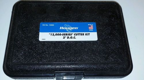 HOUGEN 12002 Rotabroach 2&#034; DOC  5 pc Cutter Kit - New - 9/16 - 1 1/16 sizes
