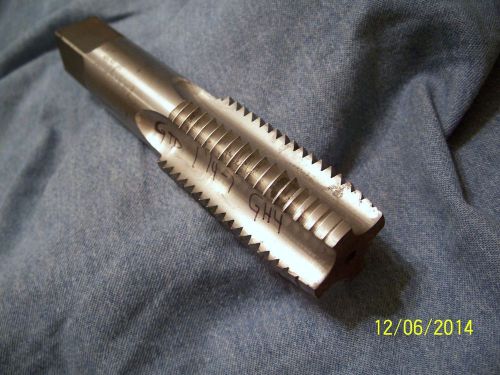 Greenfield  1 1/4 - 7 gh4 hss 4 flt tap   machinist taps tools for sale