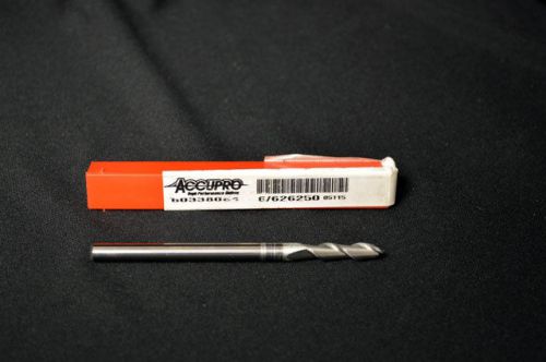 Accupro ball end mill 1/4 single end / 2 flute / solid carbide for sale