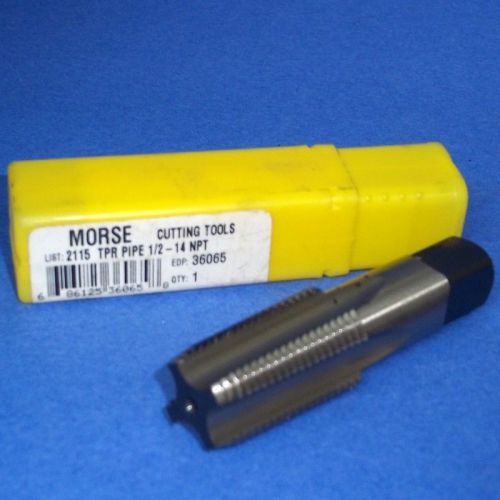 Morse style 2115 1/2-14&#034; npt taper pipe tap, 36065 *new* for sale