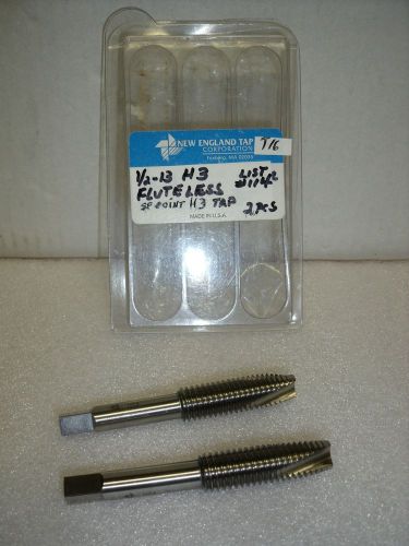 1/2”-13 spiral point fluteless gh3 plug tap - 1 pc -  hss usa – t16 for sale